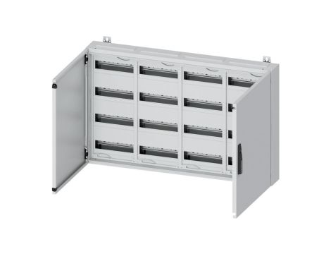 Rozdzielnica natynkowa ALPHA 160 DIN IP44 RAL 9016 rozstaw 150mm 6501050140 mm 216 mod 8GK1062-2KK41