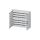 Rozdzielnica podtynkowa ALPHA 160 DIN IP31 RAL 9016 rozstaw 125mm 9501050120 mm 288 mod 8GK1051-4KK40