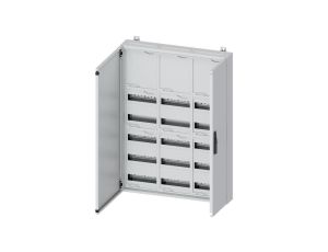Rozdzielnica natynkowa ALPHA 160 DIN z miejscem na złączki IP44 RAL 9016 rozstaw 150mm 1100800140 mm 252 mod 8GK1082-5KK31