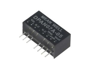 Przetwornica DC/DC, 2W, Uwej: 9...18 VDC, Uwyj: 5 VDC DPAN02A-05