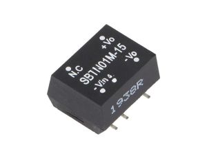 Przetwornica DC/DC, 1W, Uwej: 10,8...13,2 VDC, Uwyj: 15 VDC SBTN01M-15