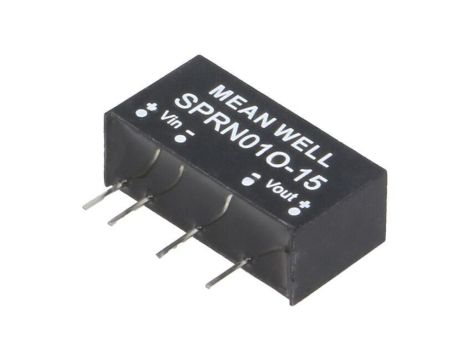 Przetwornica DC/DC, 1W, Uwej: 45,6...52,8 VDC, Uwyj: 15 VDC SPRN01O-15