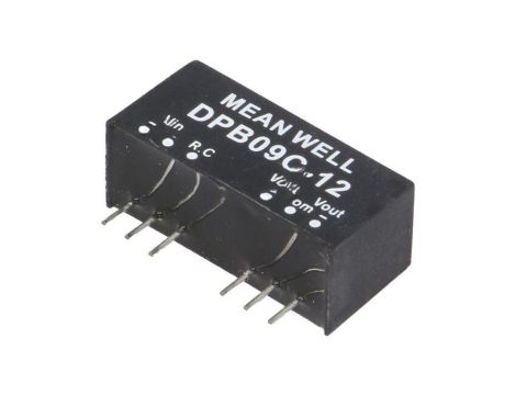 Przetwornica DC/DC, 9W, Uwej: 36...75 VDC, Uwyj: 12 VDC DPB09C-12
