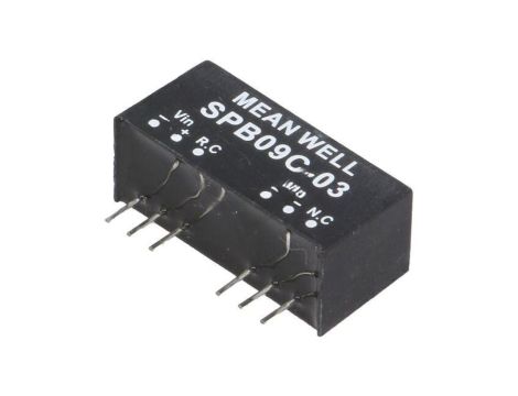 Przetwornica DC/DC, 9W, Uwej: 36...75 VDC, Uwyj: 3,3 VDC SPB09C-03