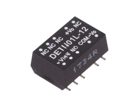 Przetwornica DC/DC, 1W, Uwej: 4,5...5,5 VDC, Uwyj: 12 VDC, Iwyj: 42mA DETN01L-12