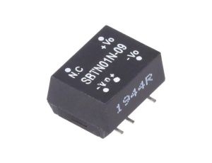 Przetwornica DC/DC, 1W, Uwej: 21,6...26,4 VDC, Uwyj: 9 VDC SBTN01N-09