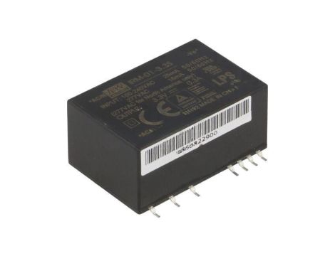 Przetwornica AC/DC, 1W, Uwej: 85...305 VAC, 120...430 VDC, Uwyj: 3,3 VDC IRM-01-3.3S