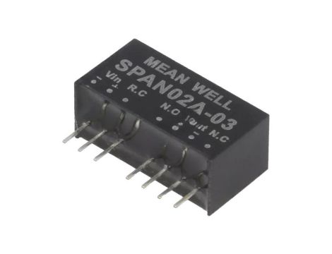 Przetwornica DC/DC, 2W, Uwej: 9...18 VDC, Uwyj: 3,3 VDC, Iwyj: 0...500mA SPAN02A-03