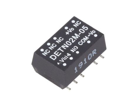 Przetwornica DC/DC, 2W, Uwej: 10,2...13,2 VDC, Uwyj: 5 VDC DETN02M-05