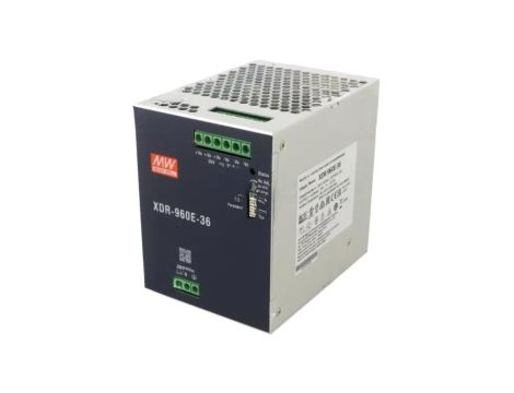 Zasilacz impulsowy, 960W, napięcie wyjściowe: 36 VDC, prąd wyjściowy: 0...26,6 A XDR-960E-36