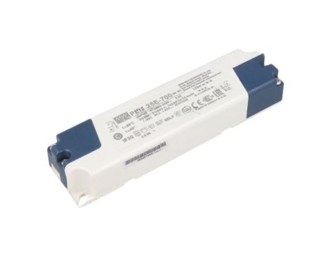 Zasilacz impulsowy DC, 25,2W, napięcie wyjściowe: 21...36 VDC, prąd wyjściowy: 700 mA PLM-25E-700