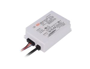 Zasilacz impulsowy DC, 33,25W, napięcie wyjściowe: 57...95 VDC, prąd wyjściowy: 350 mA ODLC-45-350