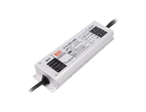 Zasilacz impulsowy DC, 200W, napięcie wyjściowe: 48 VDC, prąd wyjściowy: 4,16 A ELG-200-48B
