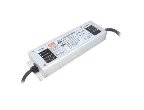 Zasilacz impulsowy DC, 201,6W, napięcie wyjściowe: 48...96 VDC, prąd wyjściowy: 1050...2100 mA ELG-200-C2100AB