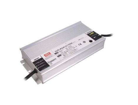 Zasilacz impulsowy DC, 480W, napięcie wyjściowe: 137...274 VDC, prąd wyjściowy: 875...1750 mA HLG-480H-C1750A