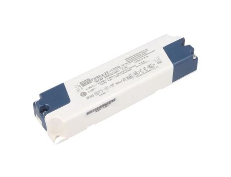 Zasilacz impulsowy DC, 12,6W, napięcie wyjściowe: 7...12 VDC, prąd wyjściowy: 1050 mA PLM-12E-1050