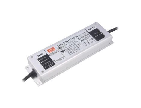Zasilacz impulsowy DC, 200W, napięcie wyjściowe: 48...96 VDC, prąd wyjściowy: 1050...2100 mA ELG-200-C2100A