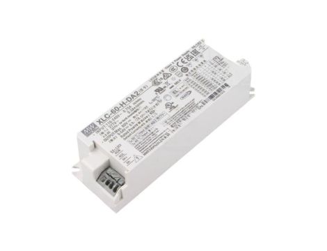 Zasilacz impulsowy DC, 60W, napięcie wyjściowe: 9...54 VDC, prąd wyjściowy: 900 mA...1,7 A XLC-60-H-DA2