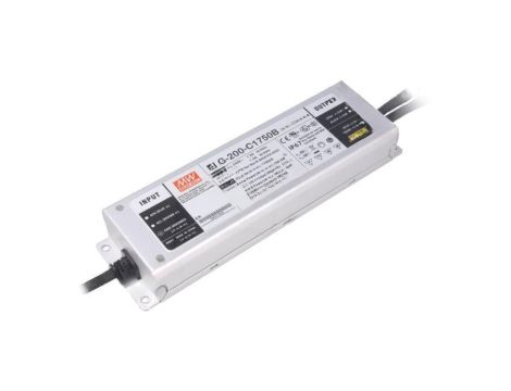 Zasilacz impulsowy DC, 200W, napięcie wyjściowe: 57...114 VDC, prąd wyjściowy: 1750 mA ELG-200-C1750B