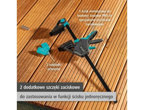 Ścisk do budowy tarasów PRO Wolfcraft - 3
