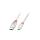 Kabel USB 2.0 typu A do Mini-B 0,5 m, przezroczysty