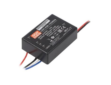 Przetwornica DC/DC, 44,8W, Uwej: 18...32 VDC, Uwyj: 36...64 VDC LDH-45B-700WDA