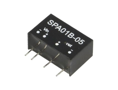 Przetwornica DC/DC, 1W, Uwej: 18...36 VDC, Uwyj: 5 VDC, Iwyj: 20...200mA SPA01B-05