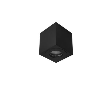 Hermetyczna oprawa sufitowa łazienkowa LARKS Black, IP44, GU10, 220-240V, czarna EDO777862 EDO