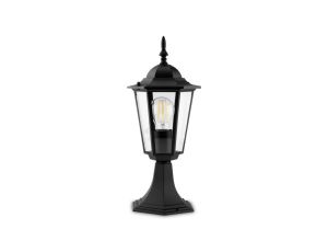 Lampa Ogrodowa Stojąca LIGURIA-LT 1xE27 Niska 42cm Czarna - GOLDLUX (Polux)