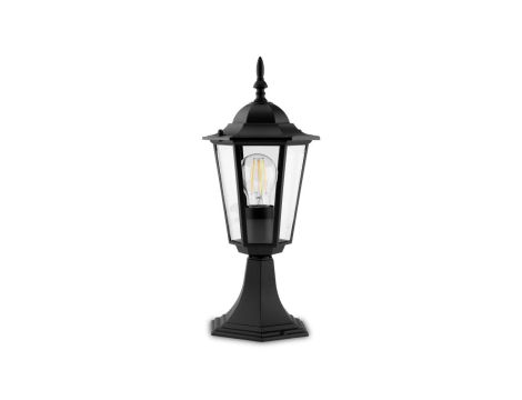Lampa Ogrodowa Stojąca LIGURIA-LT 1xE27 Niska 42cm Czarna - GOLDLUX (Polux)