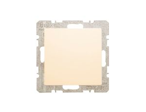 BERKER one.platform B.Kwadrat zaślepka mostek z/p kremowa 6710098982