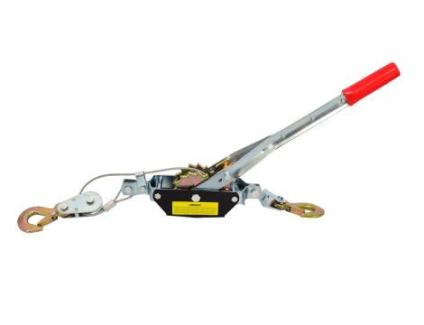 AWTOOLS PRZYCIĄGARKA LINOWA RĘCZNA 2T / 2 HAKI - 2