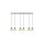 Lampa wisząca K-5572 z serii SORO Kaja Lighting