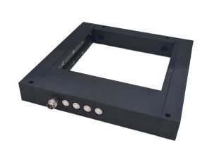 Czujnik optyczny ramka 100x98 140x20x148mm statyczny i dynamiczny rozdzielczość 3mm 10-35V DC PNP NC/NO OHK00371