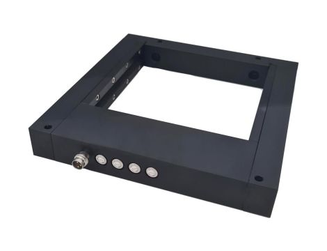Czujnik optyczny ramka 100x98 140x20x148mm statyczny i dynamiczny rozdzielczość 3mm 10-35V DC PNP NC/NO OHK00371