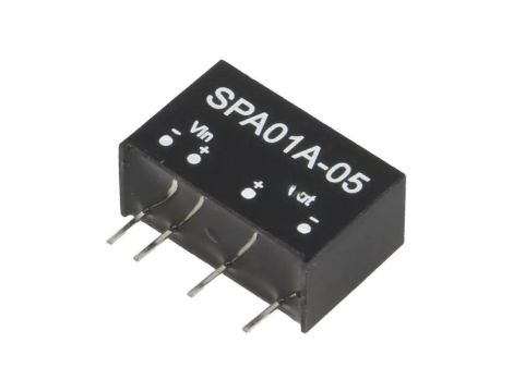 Przetwornica DC/DC, 1W, Uwej: 9...18 VDC, Uwyj: 5 VDC, Iwyj: 20...200mA SPA01A-05