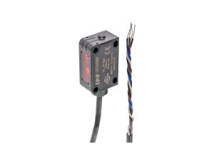Czujnik optyczny przycisk 36x20x12mm Sn: 30-100 10-30V DC 1x PNP NC/NO kabel 2m 4-żyłowy IP67 tworzywo ABS+PMMA OT310301