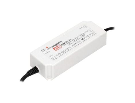 Zasilacz impulsowy LED, 90 W, napięcie wejściowe: 24 VDC, prąd wyjściowy: LPF-90-24