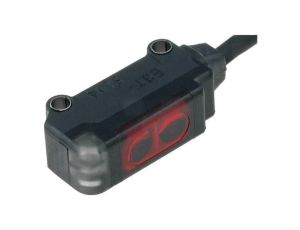 Czujnik fotoelektryczny, PNP, odbiciowy, 50mA, przewody, 5...15mm, IP67 E3T-SL13 2M