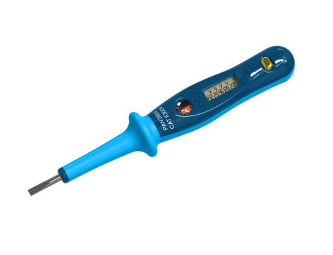 Tester fazy PAN 2000 z wyświetlaczem LCD 12-250V AC,12-48 V DC  NVC - 3