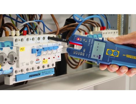 Tester prądu / napięcia LED + LCD 200A AC/DC cęgi otwarte True RMS - 9