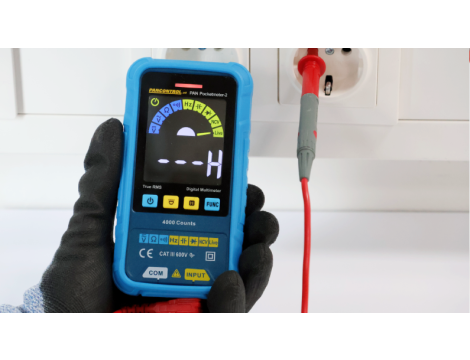 Multimetr kieszonkowy PAN POCKETMETER-2 True RMS CAT III 600 V - 5