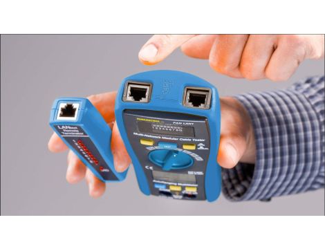 Multimetr cyfrowy Tester LAN PAN LAN1 CAT III 300 V / CAT II 600 V - 2