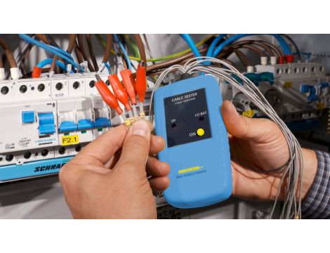Lokalizator przewodów PAN KABELFINDER 16-funkcyjny / multimetr cyfrowy CAT III 300 V / CAT II 600 V - 2