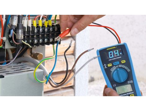 Lokalizator przewodów PAN KABELFINDER 16-funkcyjny / multimetr cyfrowy CAT III 300 V / CAT II 600 V - 3