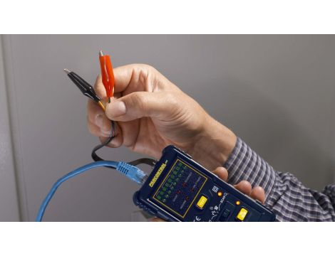 Tester LAN i lokalizator przewodów PAN LEITUNGSSUCHER 3x1,5V AAA - 4