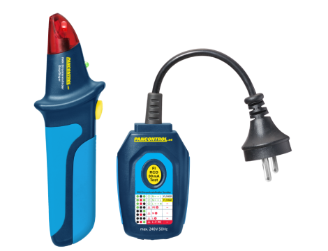 Tester do wyszukiwania obwodów elektrycznych PAN STROMKREISFINDER RCD 30 mA - 6