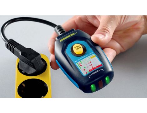 Tester do wyszukiwania obwodów elektrycznych PAN STROMKREISFINDER RCD 30 mA - 4
