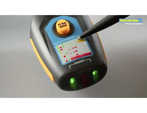 Tester do wyszukiwania obwodów elektrycznych PAN STROMKREISFINDER RCD 30 mA - 5