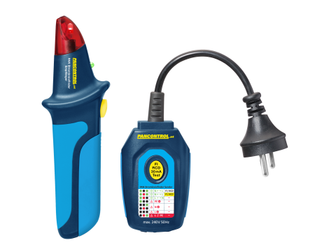 Tester do wyszukiwania obwodów elektrycznych PAN STROMKREISFINDER RCD 30 mA